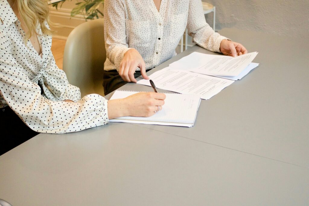 Reviewing company documents